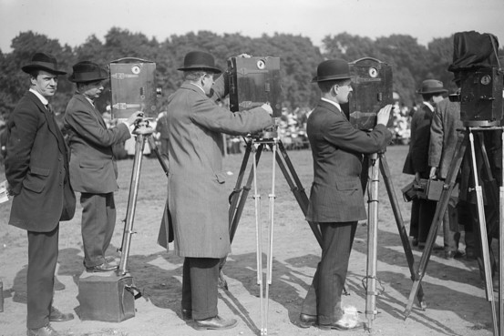 Newsreel cameras