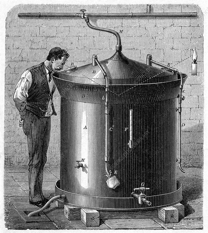 19th century brew vat