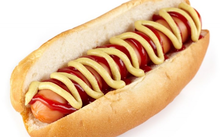 Hot dog with